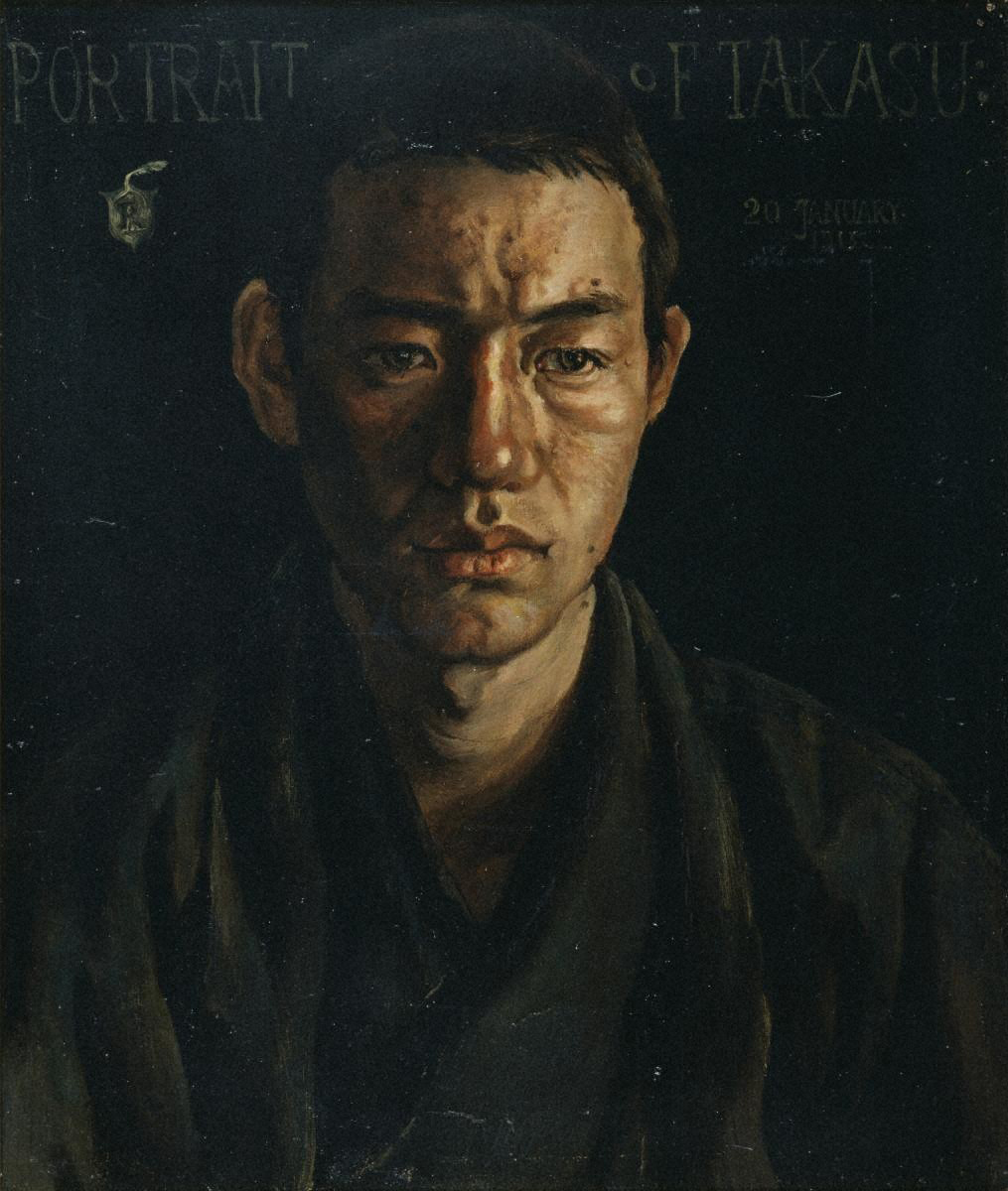 岸田劉生　「高須光治君之肖像」1915年