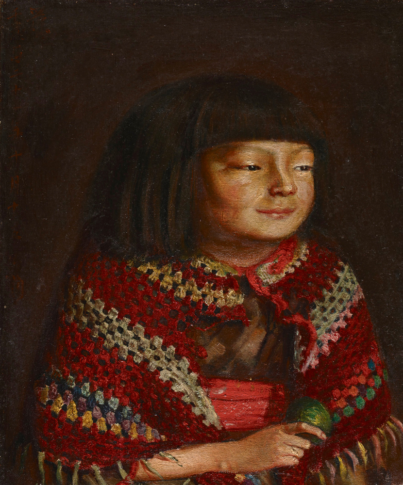 岸田劉生 「麗子微笑」 （1921）